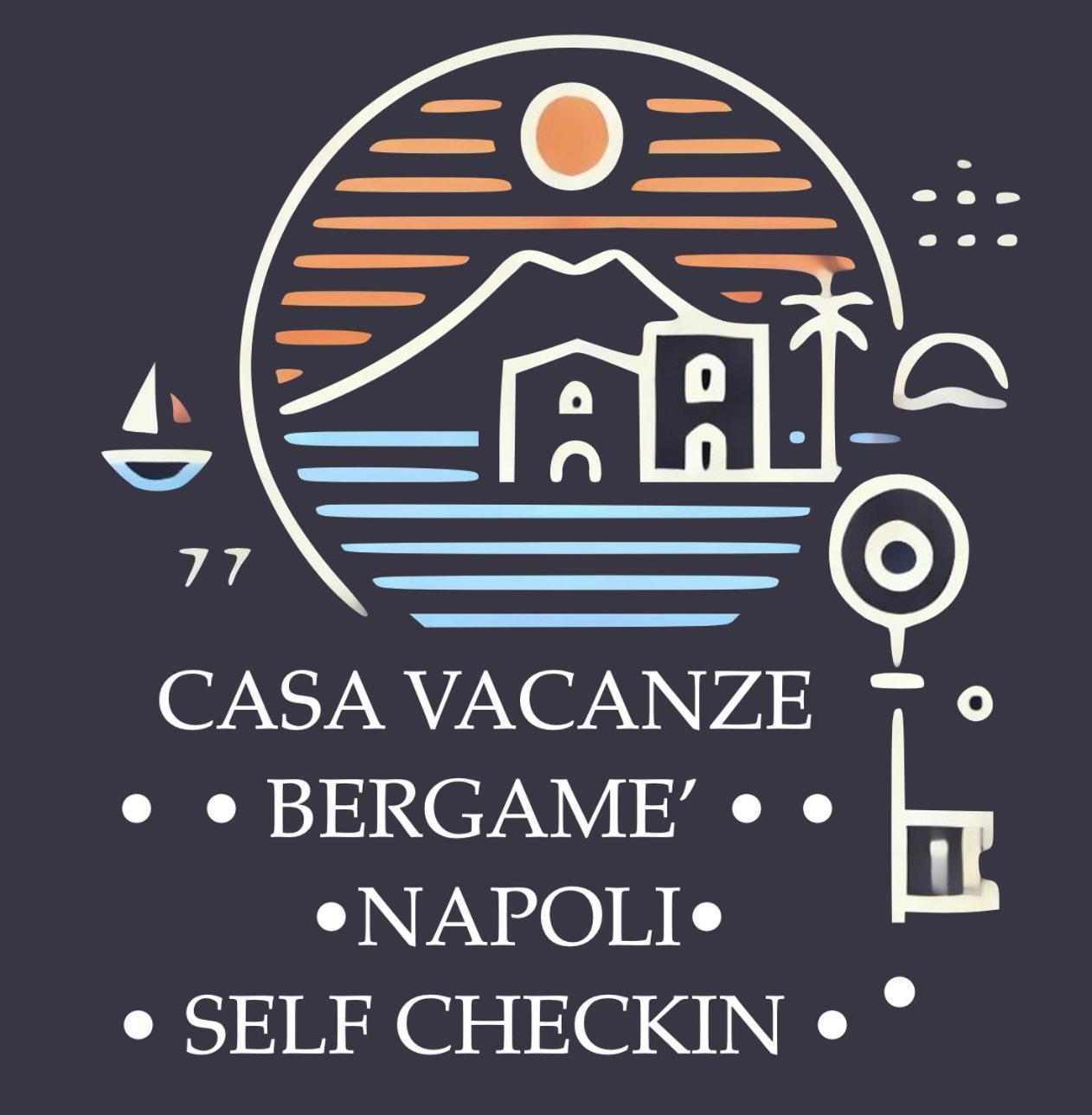 Casa Vacanze Bergame Villa Napoli Eksteriør billede